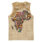 Personalized Africa On World Map Basketball Jersey - African Pride