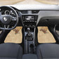 Personalized Africa On World Map Car Mats