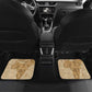 Personalized Africa On World Map Car Mats