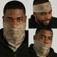 Africa On World Map Neck Gaiter - African Pride