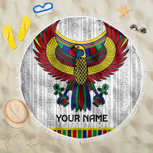 Egyptian Horus Beach Blanket Gods of Egypt