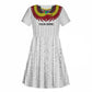 Egyptian Horus Kid Short Sleeve Dress Gods of Egypt