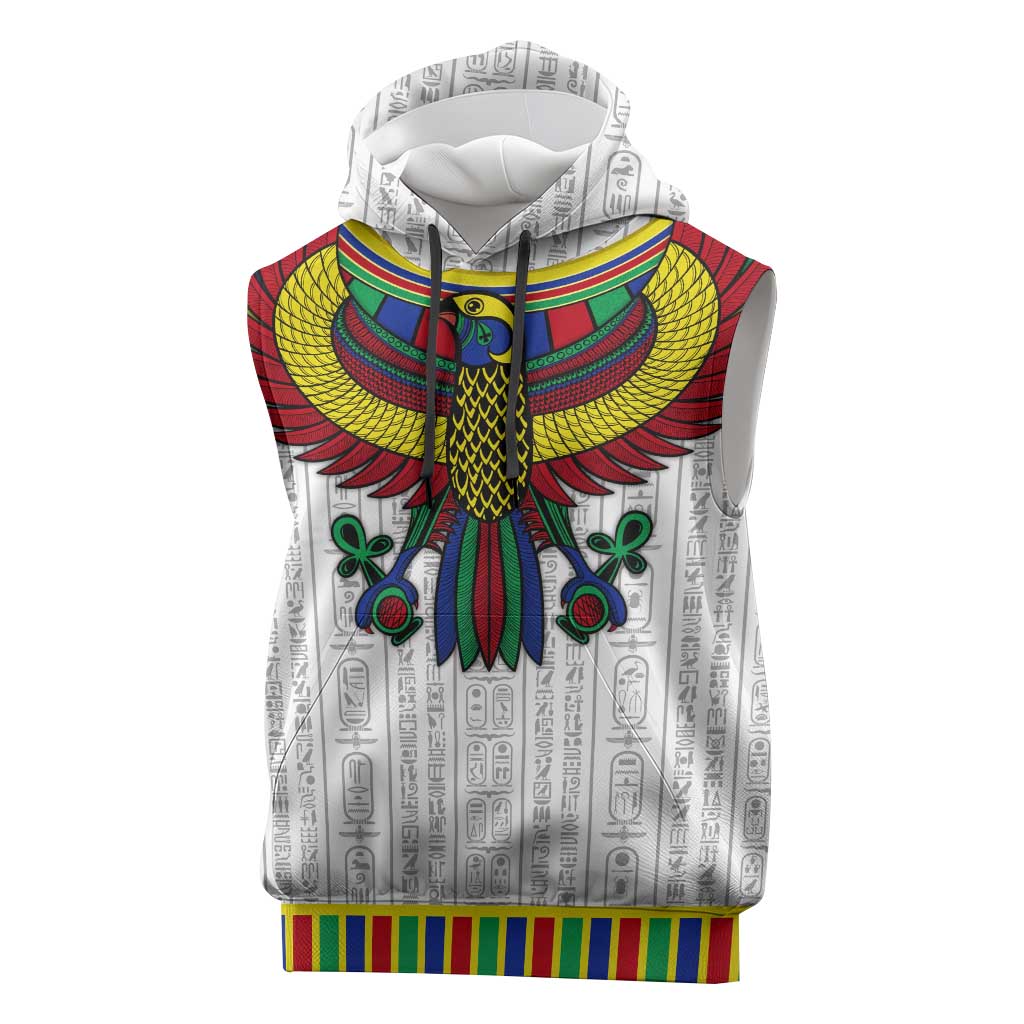 Egyptian Horus Sleeveless Hoodie Gods of Egypt - African Pride