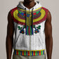 Egyptian Horus Sleeveless Zip Hoodie Gods of Egypt - African Pride