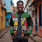 Black AF Professional AF But Will Knuck If You Bomber Jacket African Pride