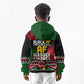 Black AF Professional AF But Will Knuck If You Kid Hoodie African Pride
