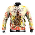 Black Queen Tie Dye Baseball Jacket DT02
