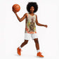 Black Queen Tie Dye Basketball Jersey - African Pride
