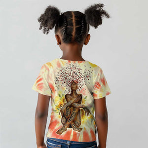 Black Queen Tie Dye Kid T shirt