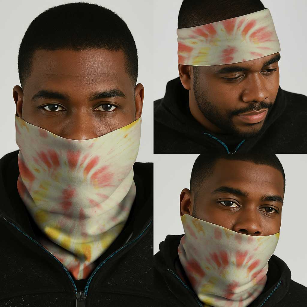Black Queen Tie Dye Neck Gaiter - African Pride