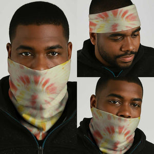 Black Queen Tie Dye Neck Gaiter - African Pride