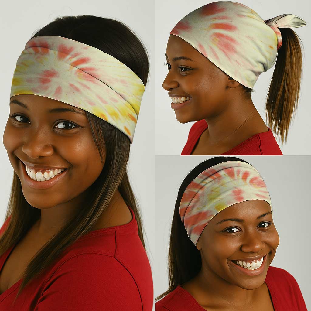 Black Queen Tie Dye Neck Gaiter - African Pride