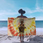 Black Queen Tie Dye Sarong