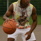 Black Queen Tie Dye Sleeveless Hoodie - African Pride