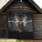 Anubis Quilt Egypt Pattern Black