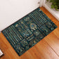 Egyptian Hieroglyphs And Deities Rubber Doormat