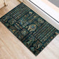 Egyptian Hieroglyphs And Deities Rubber Doormat