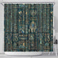 Egyptian Hieroglyphs And Deities Shower Curtain