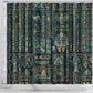 Egyptian Hieroglyphs And Deities Shower Curtain