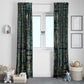 Egyptian Hieroglyphs And Deities Window Curtain