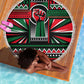 Power Fist And Patterns In Pan African Beach Blanket