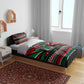 Power Fist And Patterns In Pan African Bedding Set