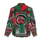 Power Fist And Patterns In Pan African Women Casual Shirt DT02