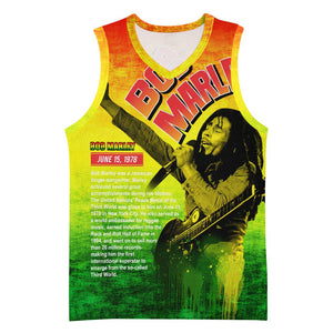The Real Legend Bob Basketball Jersey African Jamaica Reggae - African Pride
