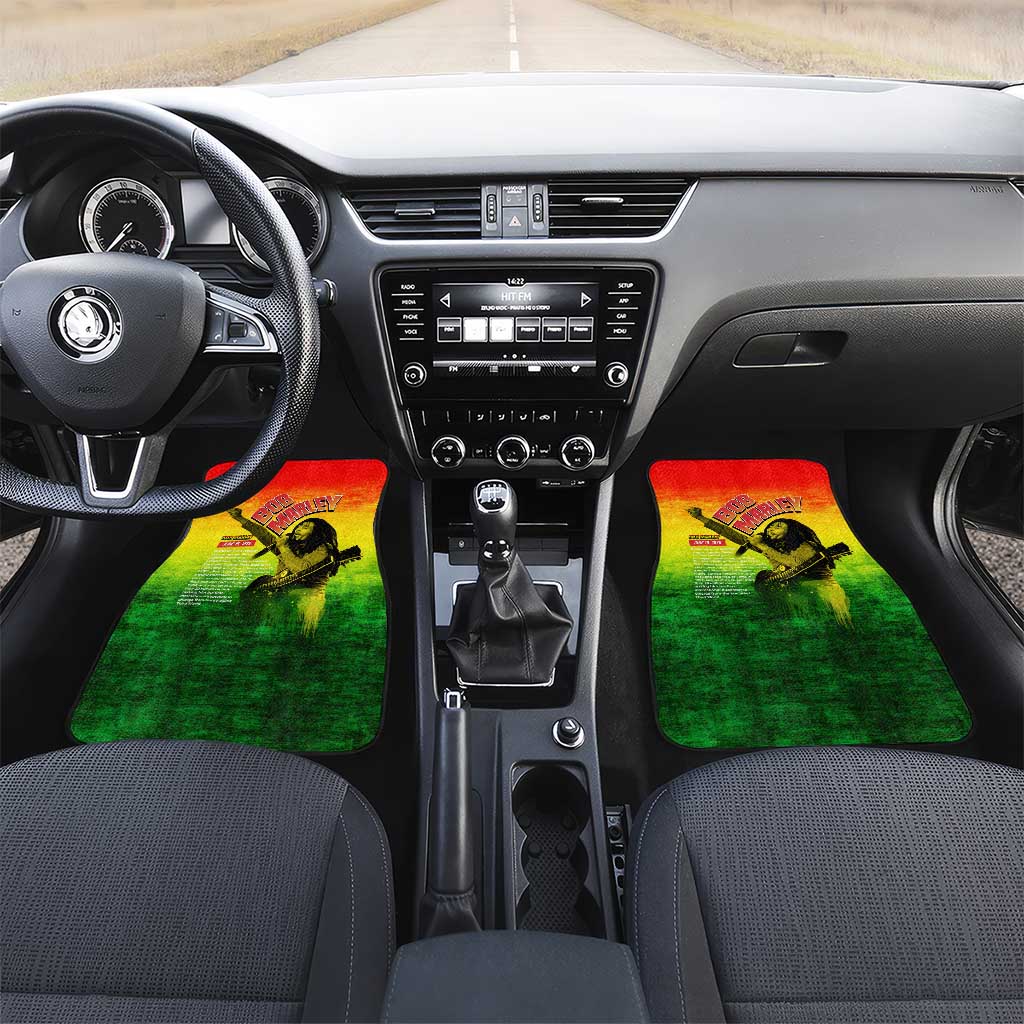 The Real Legend Bob Car Mats African Jamaica Reggae