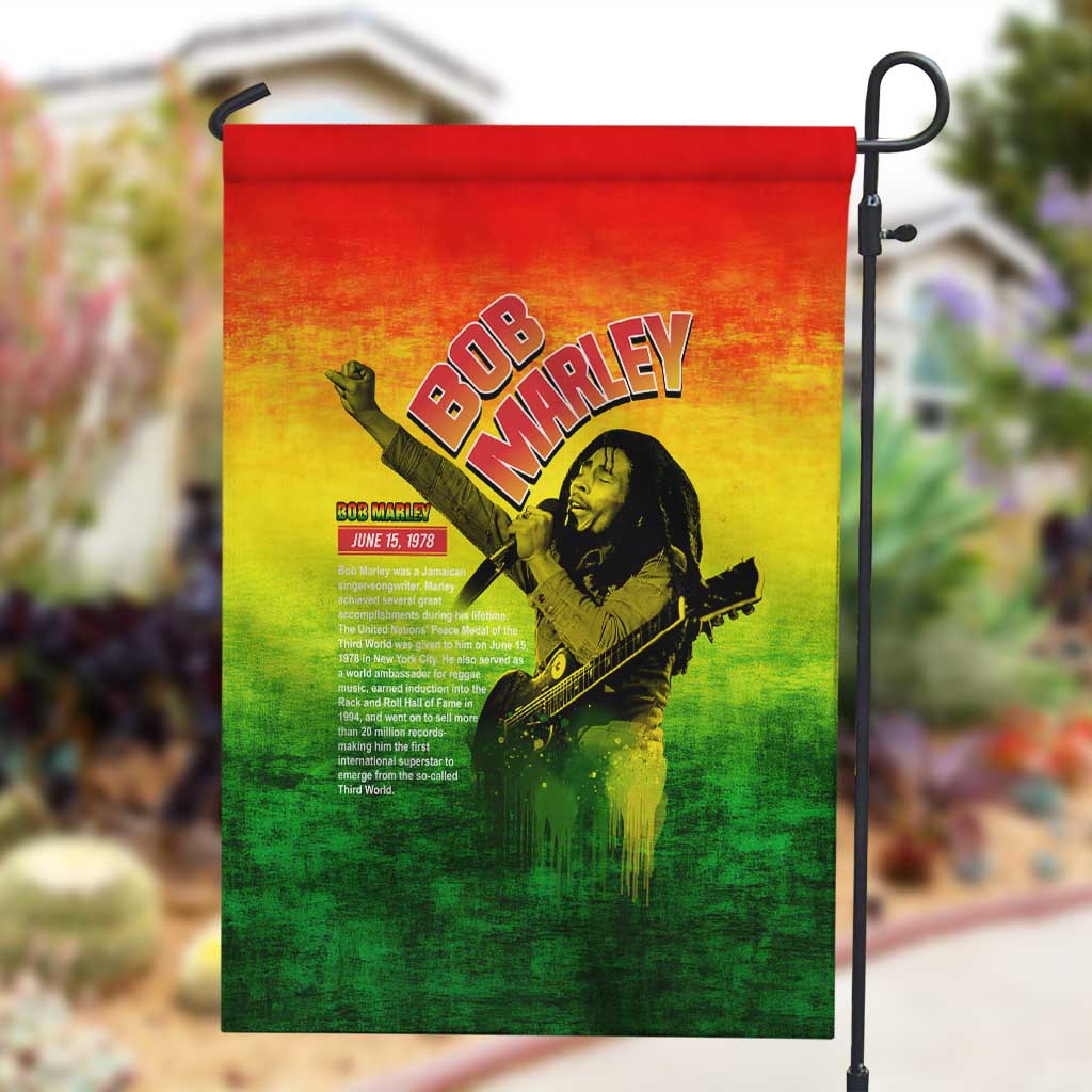 The Real Legend Bob Garden Flag African Jamaica Reggae