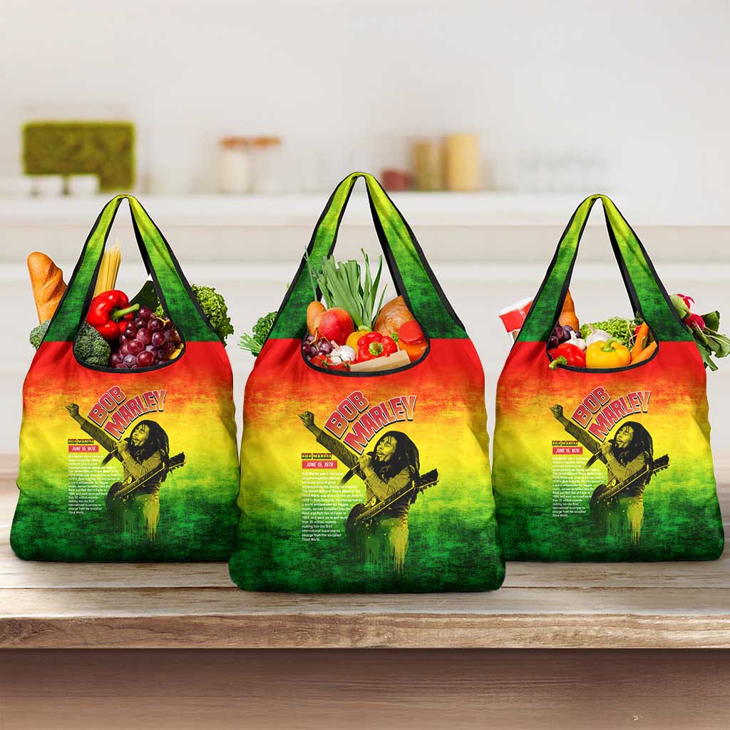 The Real Legend Bob Grocery Bag African Jamaica Reggae