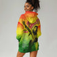 The Real Legend Bob Hoodie Dress African Jamaica Reggae