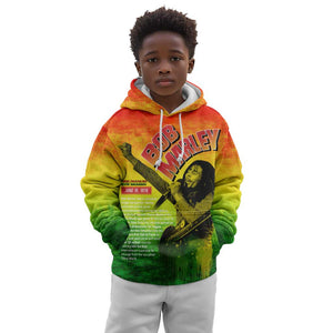 The Real Legend Bob Kid Hoodie African Jamaica Reggae