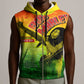 The Real Legend Bob Sleeveless Zip Hoodie African Jamaica Reggae - African Pride
