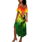 The Real Legend Bob Summer Maxi Dress African Jamaica Reggae