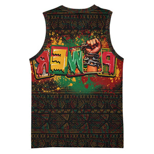 Personalized Power African Basketball Jersey - African Pride