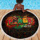 Personalized Power African Beach Blanket