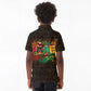 Personalized Power African Kid Polo Shirt
