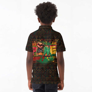 Personalized Power African Kid Polo Shirt