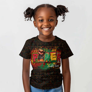 Personalized Power African Kid T shirt