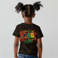 Personalized Power African Kid T shirt