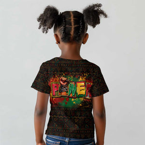 Personalized Power African Kid T shirt