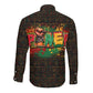 Personalized Power African Long Sleeve Button Shirt
