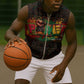 Personalized Power African Sleeveless Zip Hoodie - African Pride