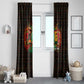 Personalized Power African Window Curtain