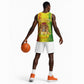 King's African Spirit Basketball Jersey Heart of A Lion - African Pride