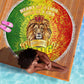 King's African Spirit Beach Blanket Heart of A Lion