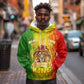 King's African Spirit Hoodie Heart of A Lion