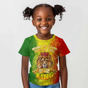 King's African Spirit Kid T shirt Heart of A Lion