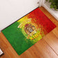 King's African Spirit Rubber Doormat Heart of A Lion
